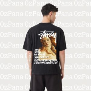 Playera Tipo Oversize Negra